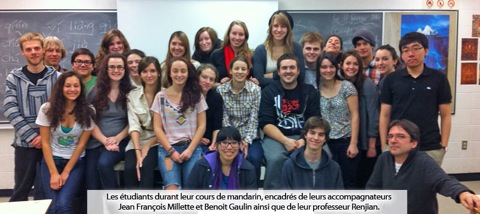 Le groupe de finissants - Chine 2012 - Collège Ahuntsic - Cours de mandarin - 2/ 2